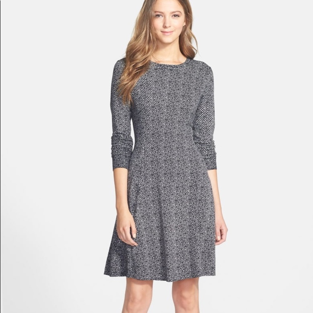Michael Kors Belice Herringbone Dress